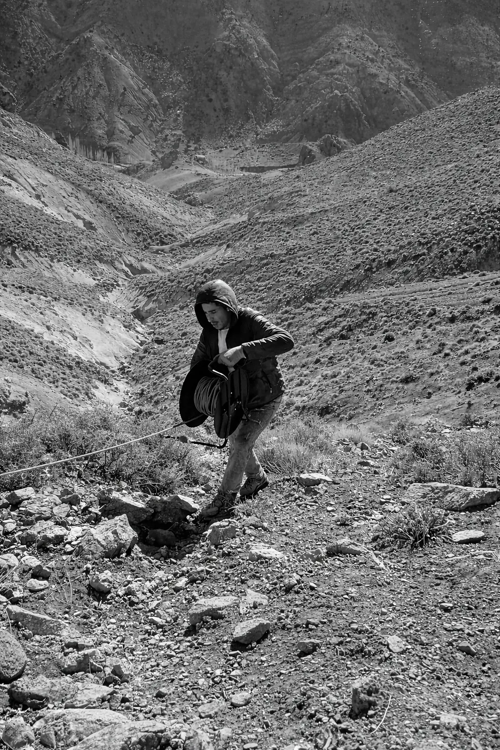 Études minières et cartographie du terrain à Ouarzazate